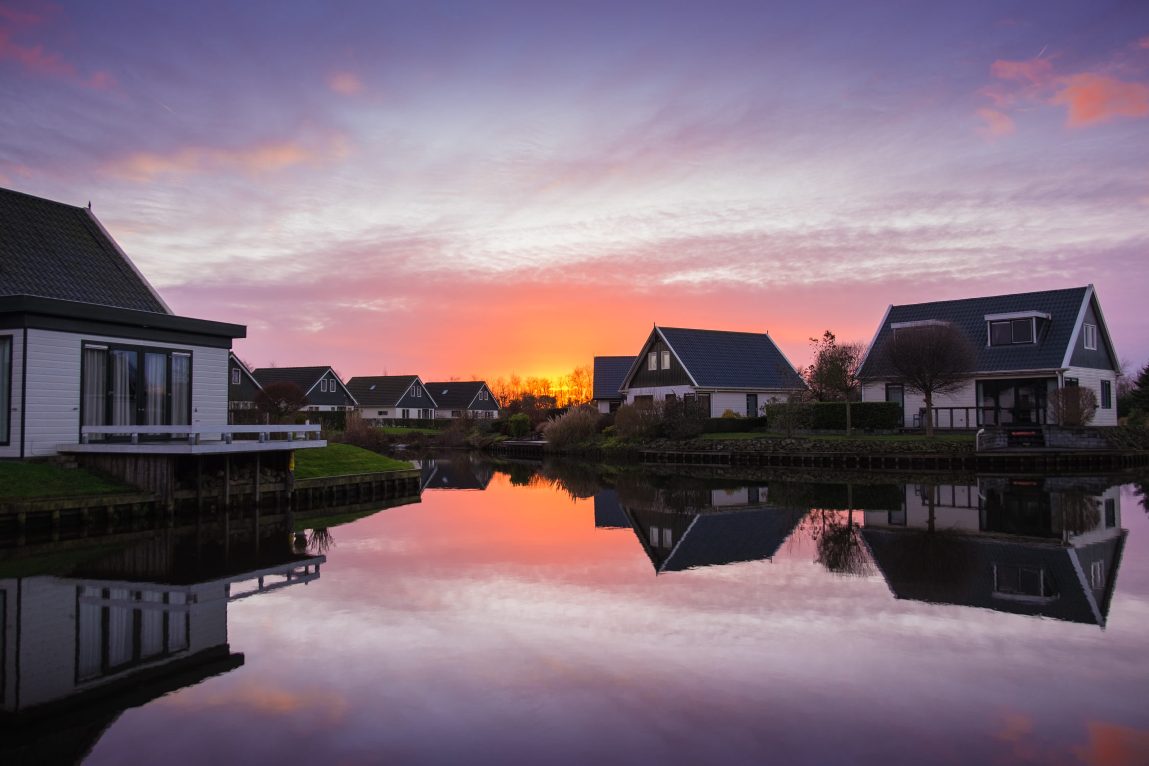 Sunset in Drenthe