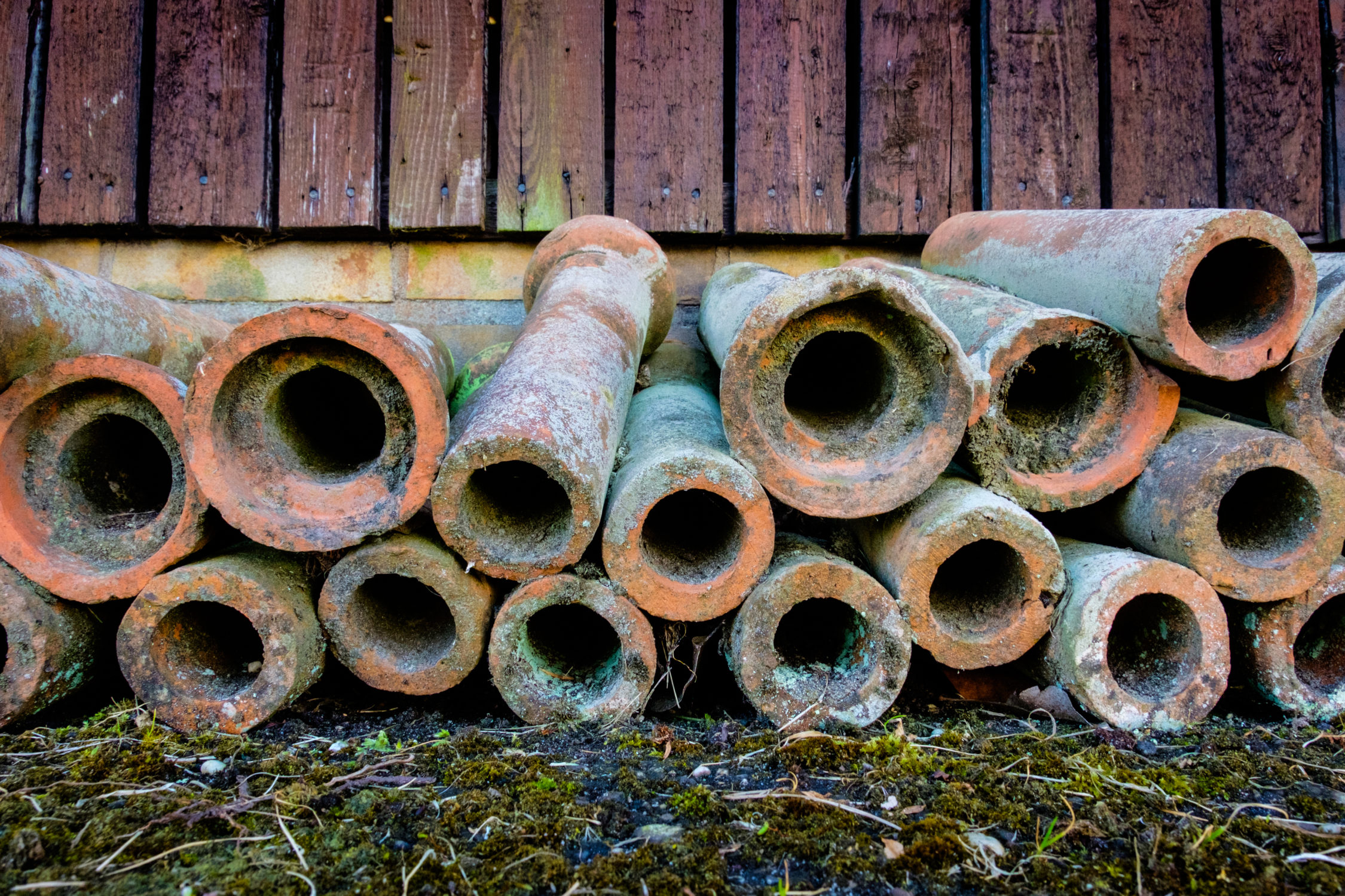 Stoneware pipes